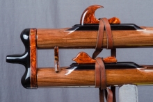 Cocuswood Native American Flute, Minor, Mid F#-4, #O28Aa (12)